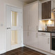 JB Kind Eccentro Internal White Primed Glazed Door JB Kind Eccentro Internal White Primed Glazed Door